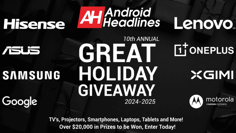 AndroidHeadlines Ultimate Holiday Giveaway Featuring TVs, Laptops, and Phones Worth ,000+