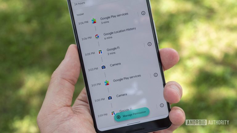 Android’s Privacy Dashboard 7-day view makes an early arrival