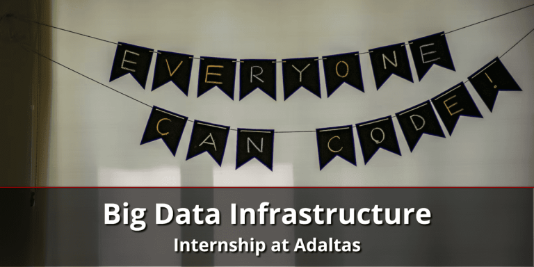 Big data infrastructure internship | Adaltas