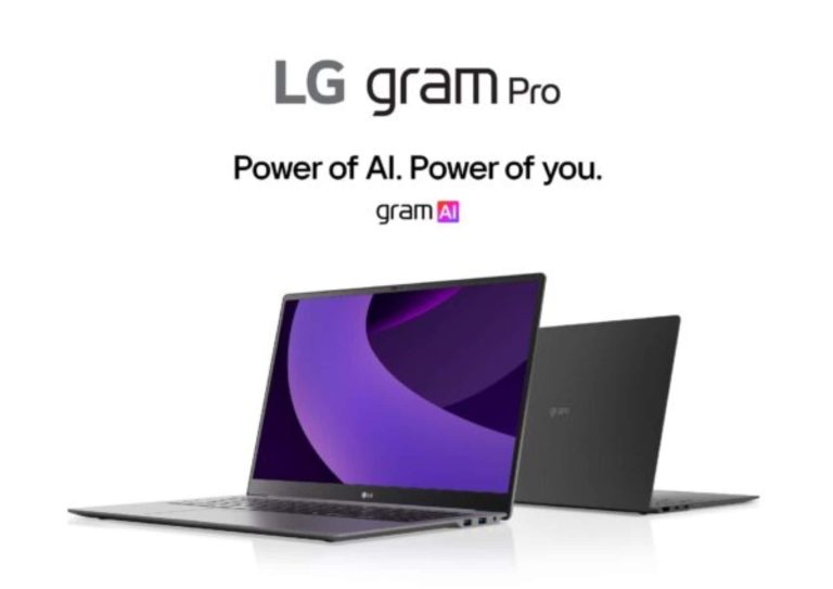 LG unveils ultra-light “Hybrid AI” gram laptops