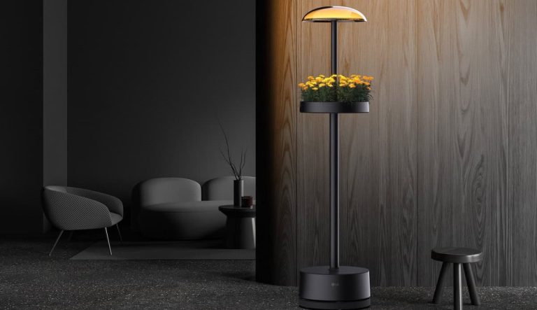 LG’s upcoming smart lamp lets you grow plants at home