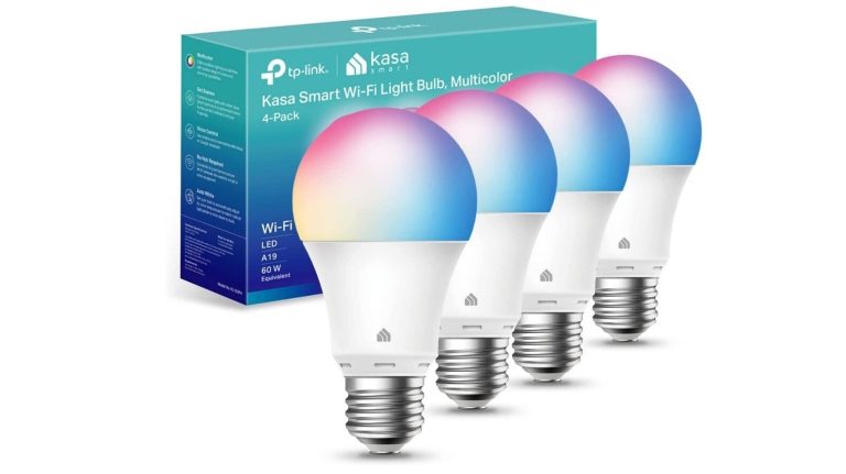 Save 48% on this Kasa Smart Light Bulbs 4-pack deal