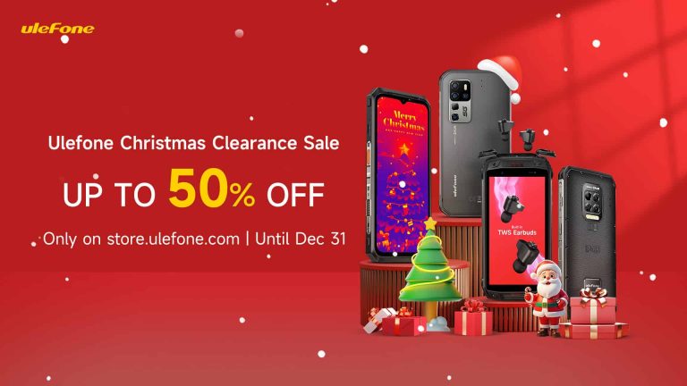 Ulefone kicks off Christmas sale with discounts up to 50%