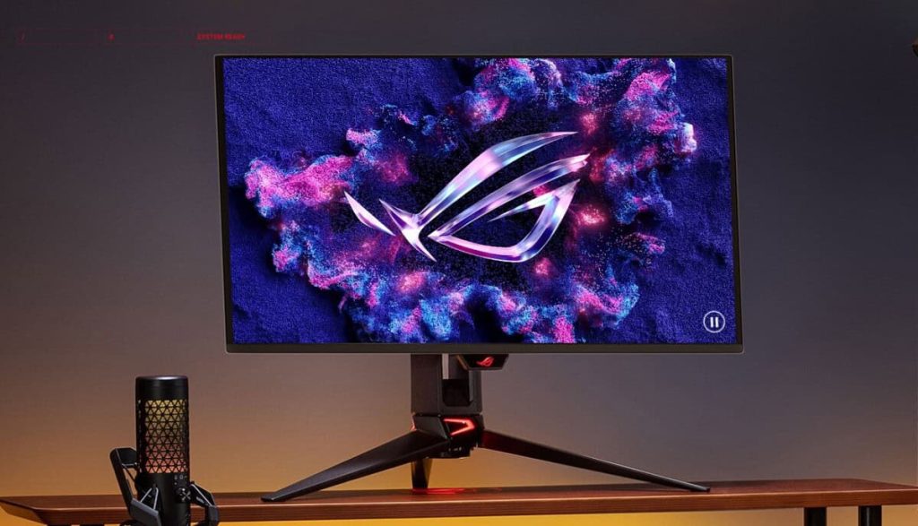 ASUS’ new ROG 4K Swift OLED monitor is ideal for gaming & work