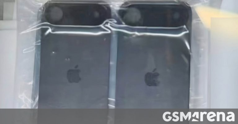 Alleged iPhone 17 series back panel leaks again