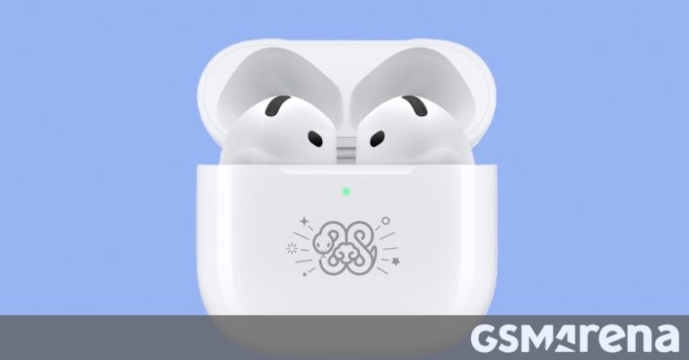 Apple celebrates Lunar New Year with limited edition Year of the Snake AirPods 4