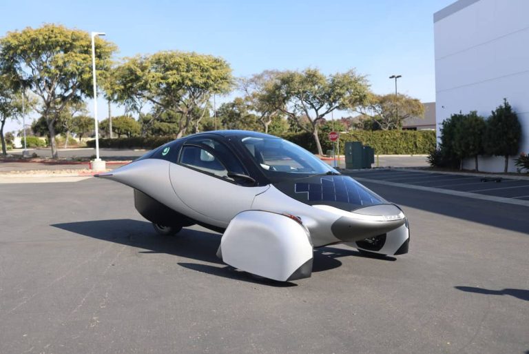 Aptera shows off its solar-powered car at CES 2025