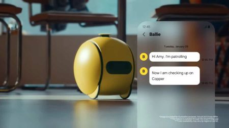 Ballie, Samsung’s home robot, will finally hit stores this year