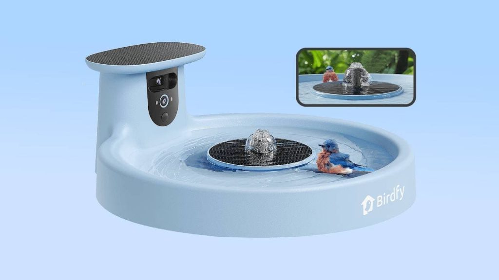 Birdfy just made a smart bird bath because why not!?