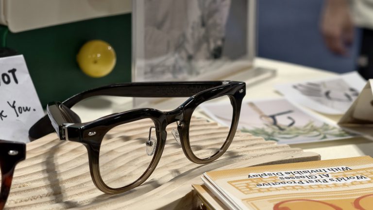 Halliday AI Glasses hand-on: Wearable tech that feels like a Pip-Boy for your eyes