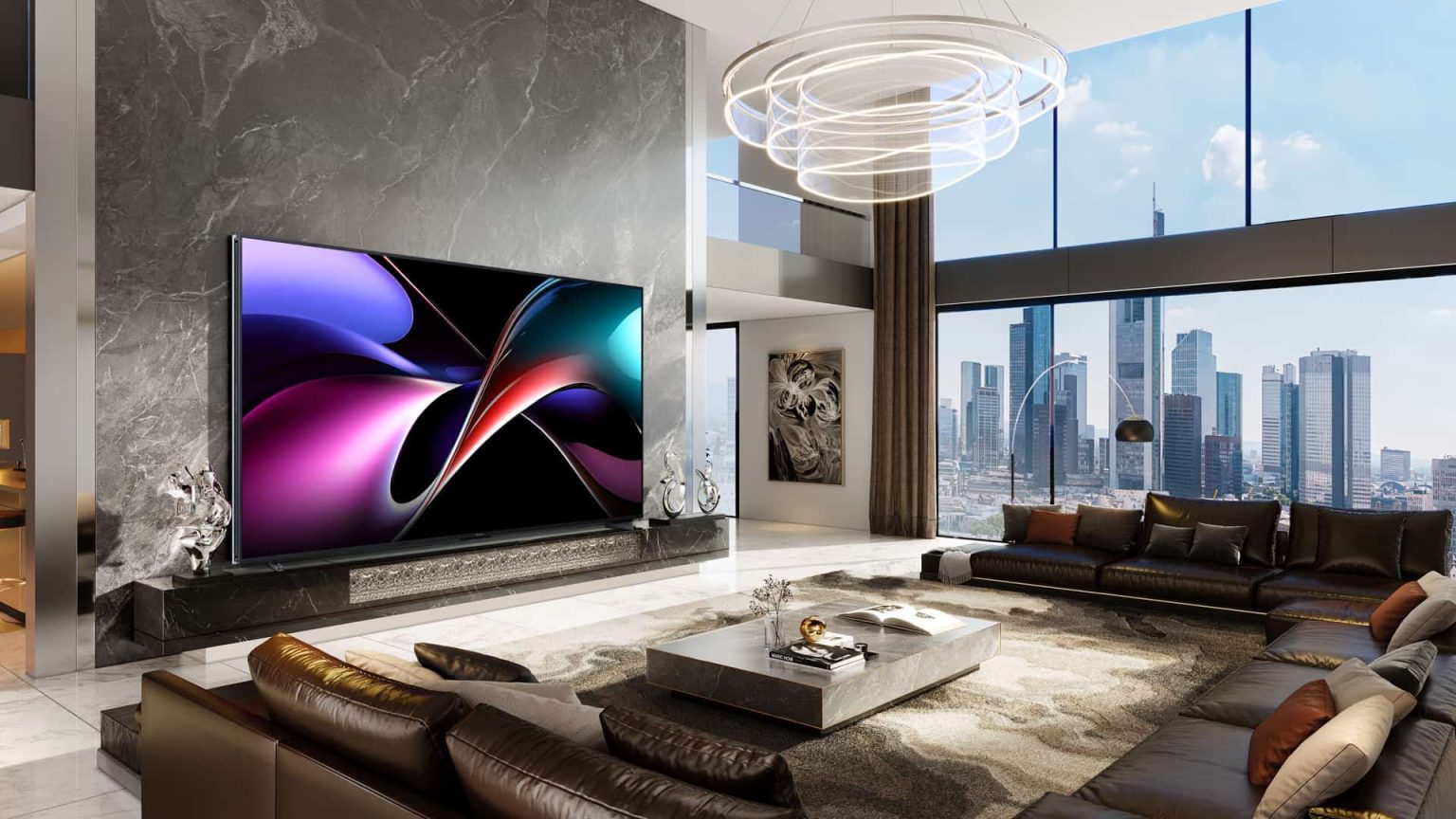 Hisense shows off its new hi-tech TVs at CES 2025