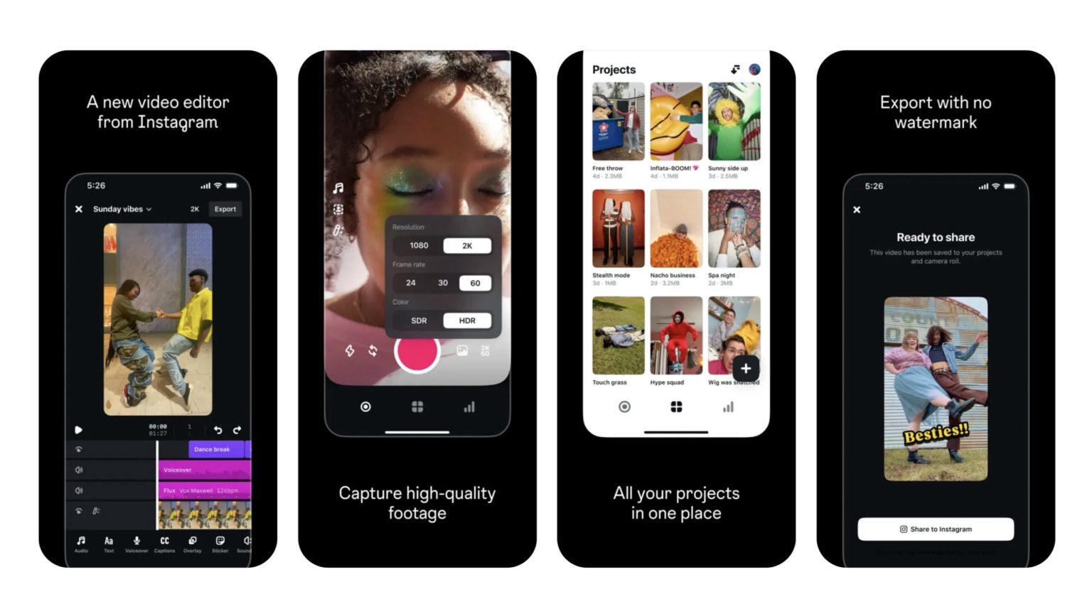 Instagram announces Edits, an app for video creators