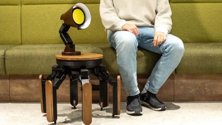 Jizai unveils Mi-Mo at CES, an AI robot with a lamp that can walk