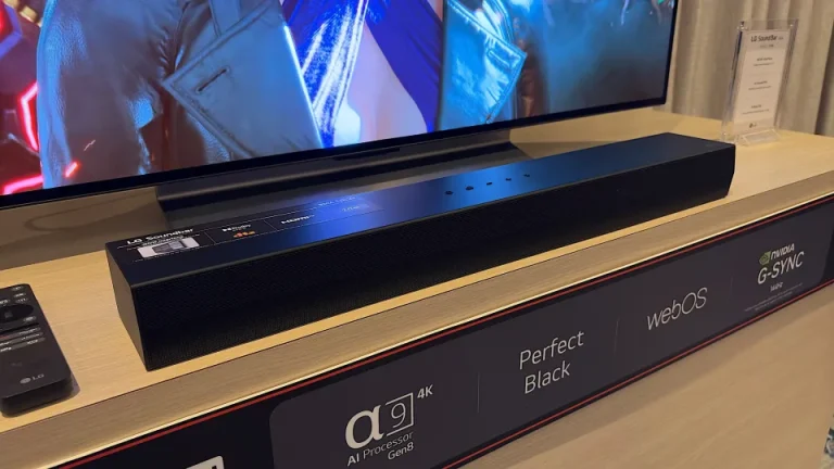 LG unveils its S20A soundbar at CES 2025