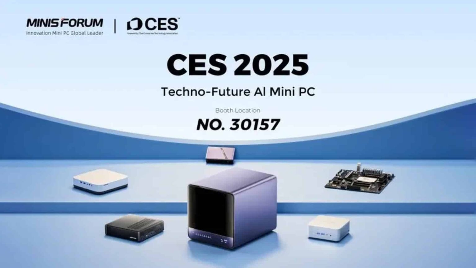 Minisforum showed off its latest mini PC at CES