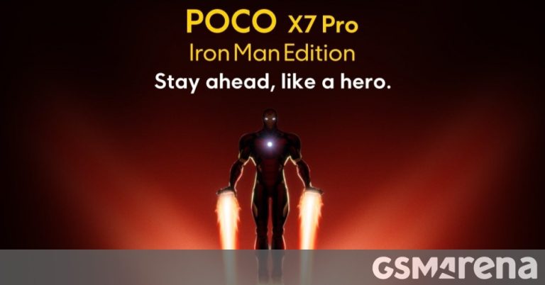 Poco X7 Pro Iron Man Edition’s launch date and design revealed