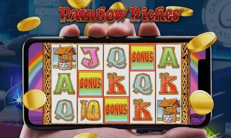 Rainbow Riches slots game app