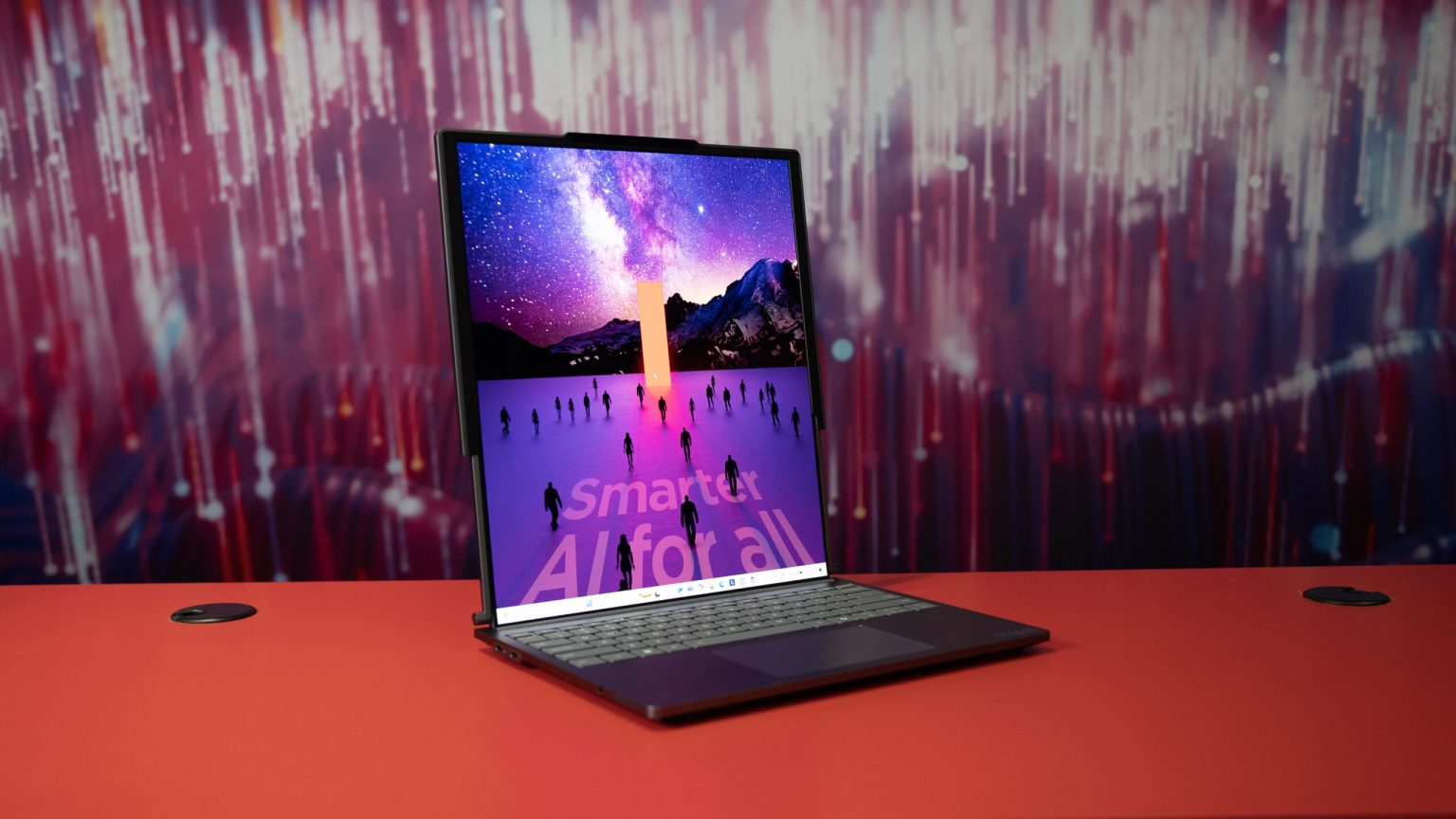 The first laptop with a rollable screen is here, but it’s really expensive