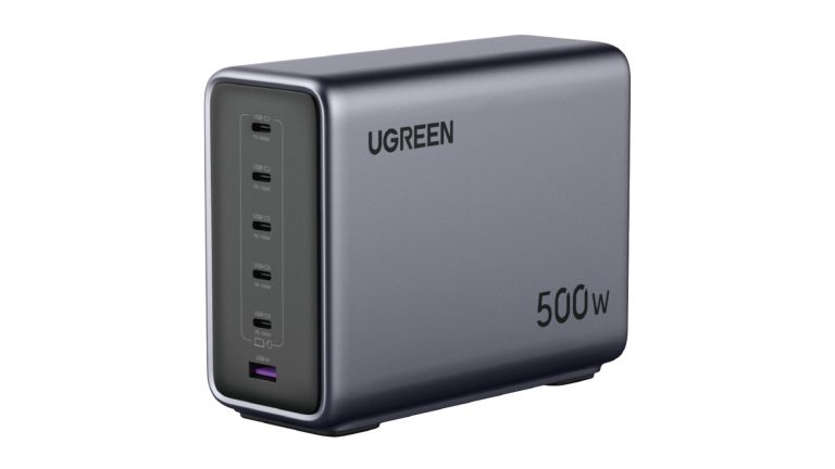 UGREEN’s 500W desktop charger is strong enough to power up your e-bike