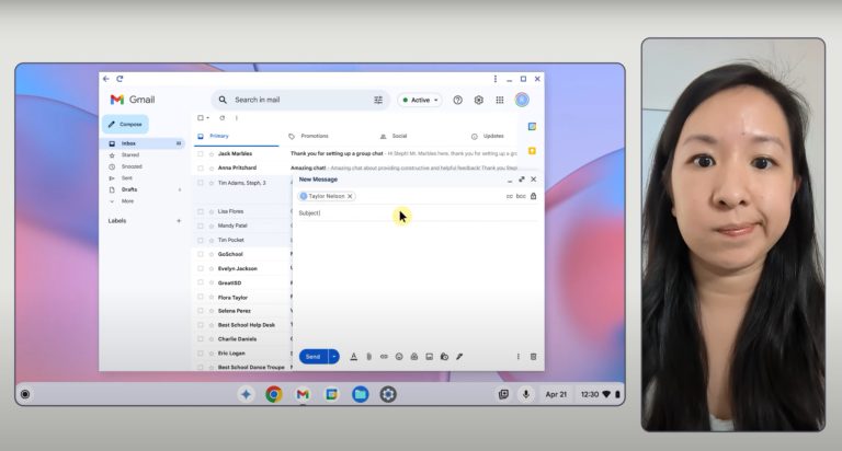 Your Chromebook now lets you control it without lifting a finger