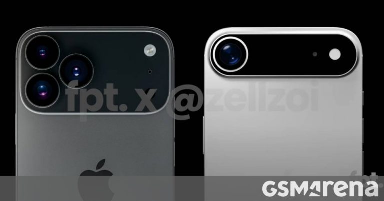 Apple iPhone 17 Air and 17 Pro designs revealed through renders