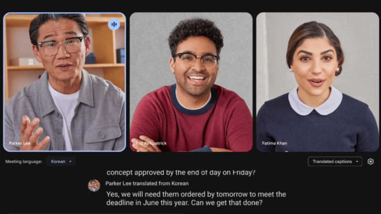 Google Meet’s scrollable captions let you catch up after zoning out in calls