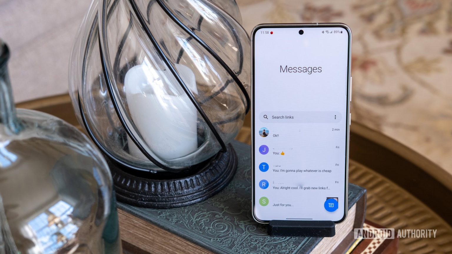 RCS support returns to Samsung Messages on the Galaxy S25 series