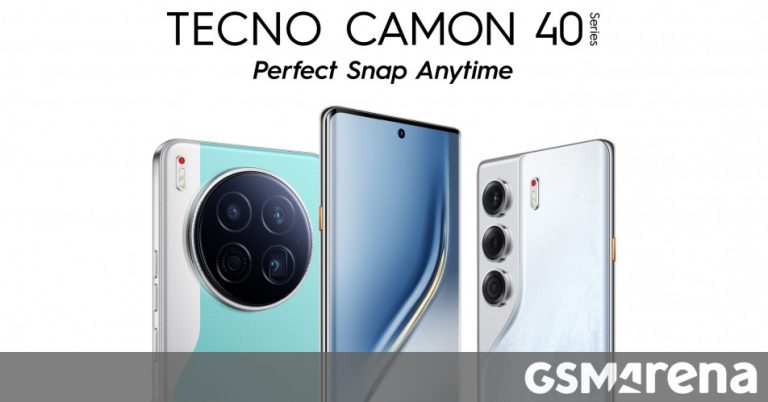 Tecno Camon 40 series with dedicated camera button will debut at MWC, MegaBook S14 and AI Glasses will tag along