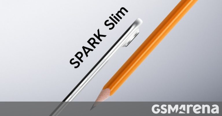 Tecno Spark Slim concept features unbelievable 5.75mm profile