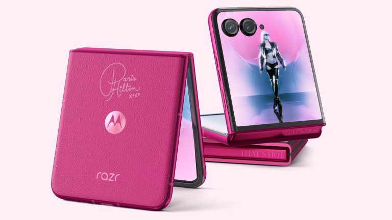 Who wants to pay too much for a very pink Paris Hilton Moto Razr?