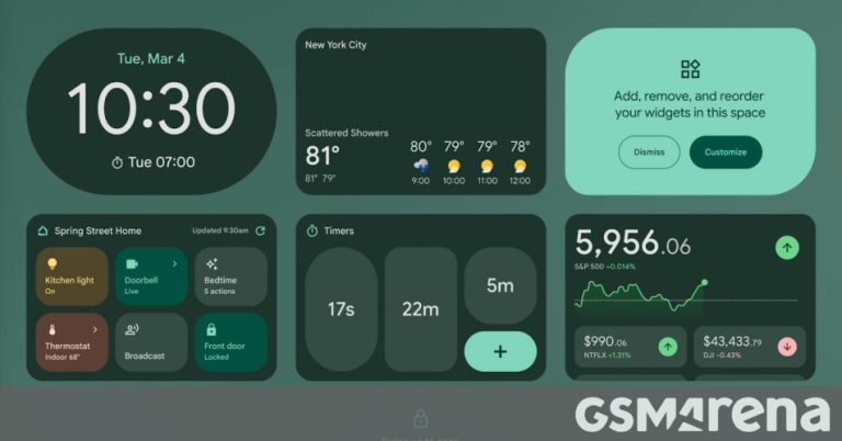 Lock screen widgets are coming with Android 16