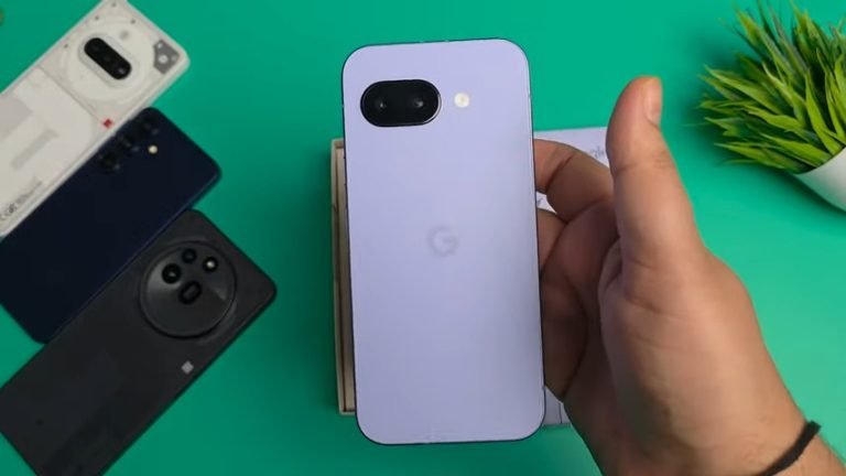 Pixel 9a early hands-on video shows off benchmarks and more